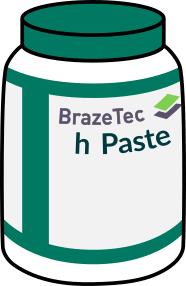 Flux universel pour brasage fort BrazeTec h : brasage métaux lourds