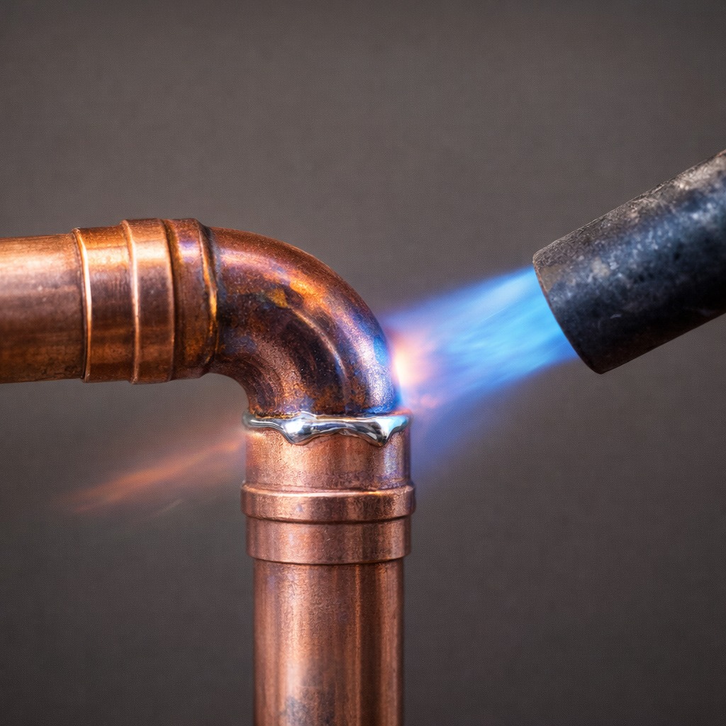 Brasage plomberie gaz